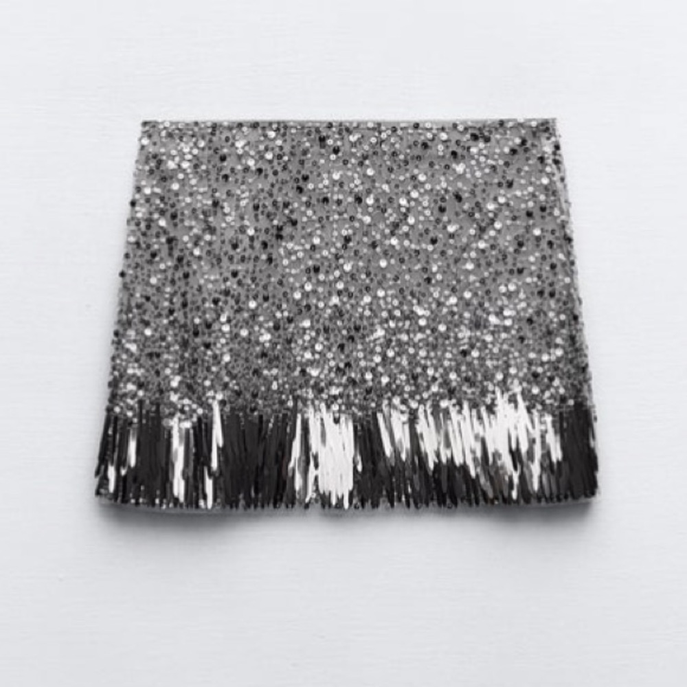 Zara sequence mini skirt